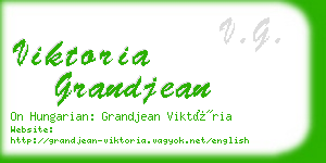 viktoria grandjean business card